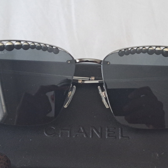 14k Gold Diamond Engagement Set 14k Gold Mens Wedding Band Chanel Glasses - Picture 6 of 7